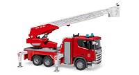 Záchranná auta - Scania Super 560R Požární auto s žebříkem a vodní pumpou