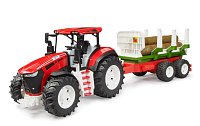 Konstrukční vozy - ROADMAX traktor s vlekem a 3 kládami