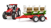 Konstrukční vozy - ROADMAX traktor s vlekem a 3 kládami