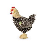 Plush hen with egg 33 cm ECO-FRIENDLY