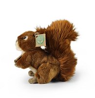 Plush squirrel 17 cm ECO-FRIENDLY