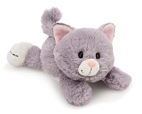 NICI plyš Mačka šedá 20cm, ležiaca GREEN