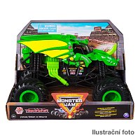MONSTER JAM - zberateľský kovový model Monster Truck, Grave Digger, assort, 1:24