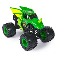 MONSTER JAM - sběratelský kovový model Monster Truck, Grave Digger, assort, 1:24