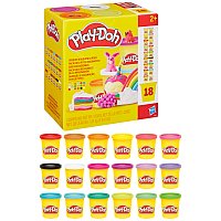 HASBRO - Play-Doh 18 ks kelímků, velké balení