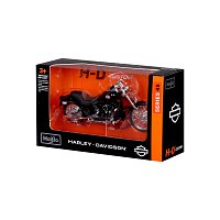 Maisto - HD - Motocykl - 2002 FXSTB Night Train, metalic černá (serie 45), 1:18