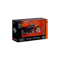 Maisto - HD - Motocykl - 2002 FXSTB Night Train, metalic černá (serie 45), 1:18