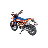 Maisto - Motocykl se stojánkem, 2023 KTM 690 SMC R, oranžovo-modrá, 1:12