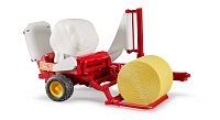 Farmer - balíkovačka s černým potahem na balíky - ARCH.