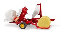 Farmer - balíkovačka s černým potahem na balíky - ARCH.