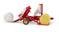 Farmer - balíkovačka s černým potahem na balíky - ARCH.
