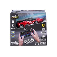 Maisto RC - DIE-CAST METAL se světly,FXX-K EVO, 1:41, 2,4GHz, USB, XTR, Bluetooth 5.0