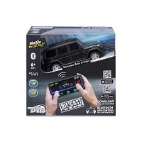Maisto RC - DIE-CAST METAL se světly,Mercedes-Benz G-Class, 1:41, 2,4GHz, USB, XTR, Bluetooth 5.0