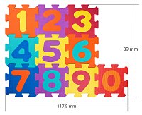 Pěnové Puzzle Čísla
