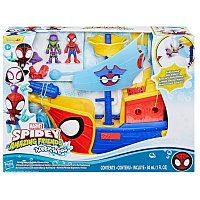 HASBRO - Spider-Man Pirátska loď s bublifukom