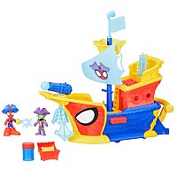HASBRO - Spider-Man Pirátská loď s bublifukem
