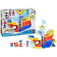 HASBRO - Spider-Man Pirátská loď s bublifukem