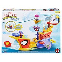 HASBRO - Spider-Man Pirátská loď s bublifukem