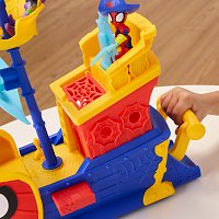 HASBRO - Spider-Man Pirátská loď s bublifukem