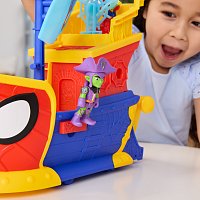 HASBRO - Spider-Man Pirátská loď s bublifukem