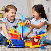 HASBRO - Spider-Man Pirátská loď s bublifukem