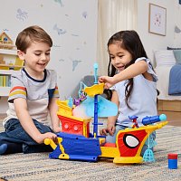HASBRO - Spider-Man Pirátská loď s bublifukem