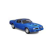 Maisto - 1978 Pontiac Firebird Trans AM, metal modrá, 1:18