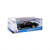 Maisto - 1978 Pontiac Firebird Trans AM, metal černá, 1:18