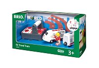 BRIO WORLD - Cestovní vlaková souprava na dálkové ovládání