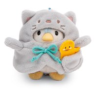 NICI plyš MyMochi Tučňák Waddle 8cm v kostýmu kočičky a kačenkou,set dárkové balení 8,5x6,5x10cm