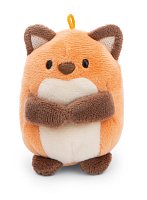 NICI plyš MyMochi Líška Geeks 8cm v kostýme žabky a videohrou, set darčekové balenie 8,5x6,5x10cm