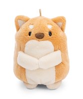 NICI plyš MyMochi Pejsek Hiro 8cm v kostýmu ledního medvěda a bubble tea,set dár. bal. 8,5x6,5x10cm