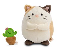 NICI plyš MyMochi Kočička Angy 16cm s kaktusem v dárkovém balení, 11x12x6,5cm