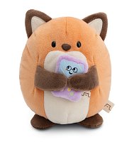 NICI plyš MyMochi Liška Geeks 16cm s videohrou v dárkovém balení,11x12x6,5cm