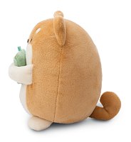 NICI plyš MyMochi Psík Hiro 16cm s bubble tea v darčekovom balení, 11x12x6,5cm