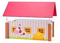 Farmhouse with three buildings & pad