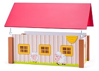 Farmhouse with three buildings & pad