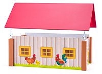 Farmhouse with three buildings & pad