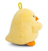 NICI plyš MyMochi Kuře Tschieps 8 cm v kostýmu kuřecí stehýnko a chilli om.,set dár.b. 8,5x6,5x10cm