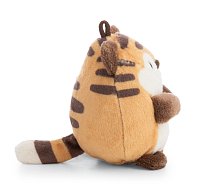 NICI plyš MyMochi Tygr Tiggy 8cm v kostýmu hamburger a okurkou,set dárkové balení 8,5x6,5x10cm