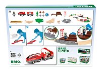 Vlaková sada s natahovacím vláčkem