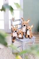 NICI plyš Srneček René 27cm, stojící GREEN