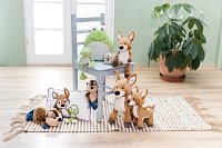 NICI plyš Srneček René 27cm, stojící GREEN