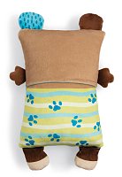 NICI Cosidoos plyš Medvěd oboustranný motiv 30x20cm