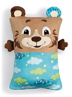 NICI Cosidoos plyš Medvěd oboustranný motiv 30x20cm