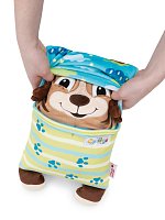 NICI Cosidoos plyš Medvěd oboustranný motiv 30x20cm