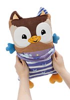 NICI Cosidoos plyš Sova oboustranný motiv 30x20cm