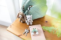 NICI klíčenka Králíček Lopino 10cm, GREEN