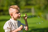 WOOBLY BOOBLY Mini bublinkový mikrofon - CDU 24ks, assort