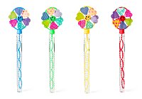 WOOBLY BOOBLY Bublinková hůlka s větrníkem - CDU 24ks, assort